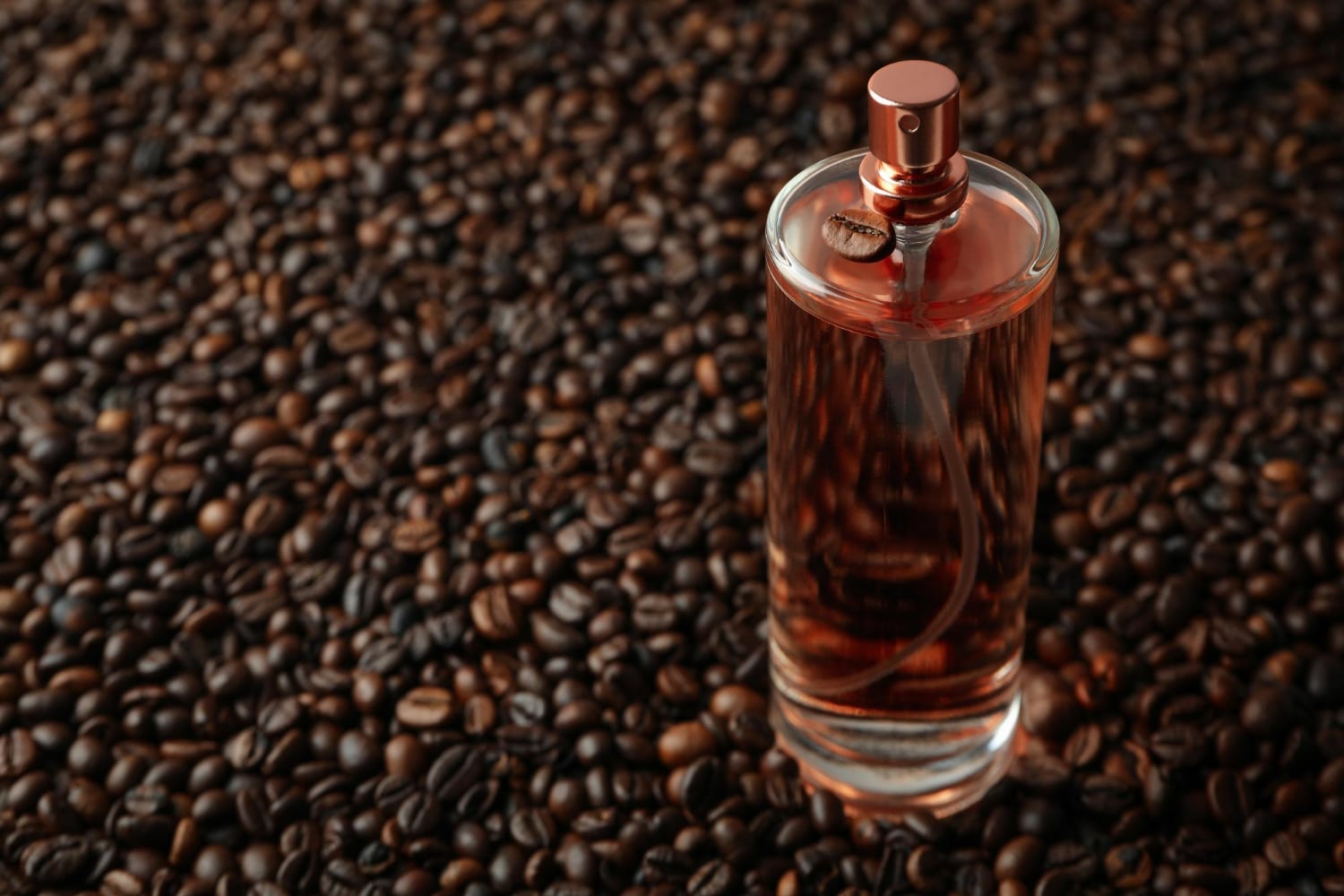 perfumy z ziarenkiem kawy