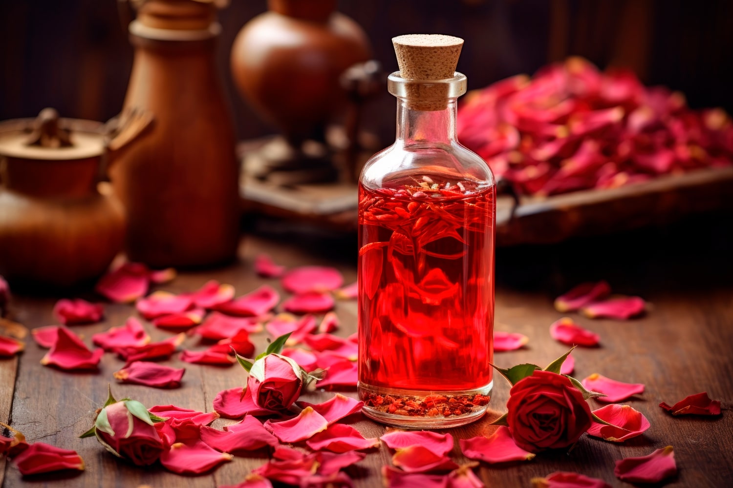 różane perfumy