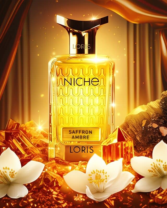 Rozświetlone perfumy Loris - Saffron Ambre