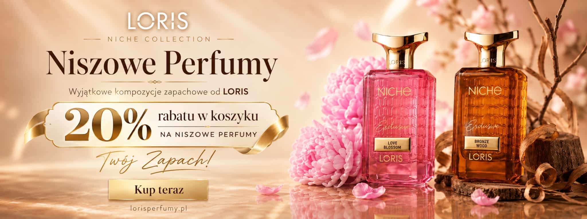 Niszowe Perfumy Rabaty 20 Banner